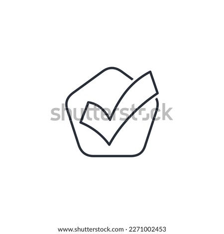 favorable attitude. loyalty. Vector linear icon isolated on white background.