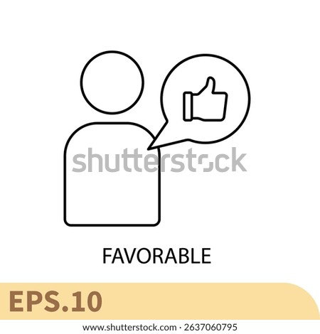 favorable icons  symbol vector elements for infographic web
