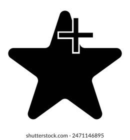 favorite computer icon, add to favorites website and game app illustration design