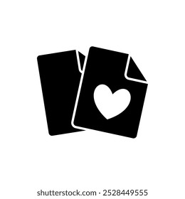 favorite document icon, modern vector isolated on white background.