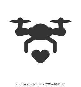 Icono de drone favorito, Gráficos vectores