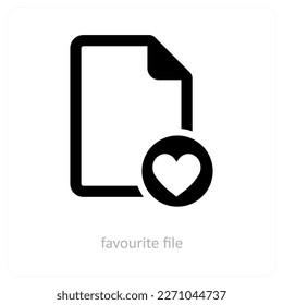 Favorite File and favorite ic