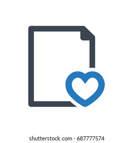 Favorite File Icon