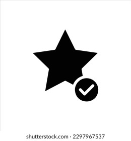 favorite in flat design style.