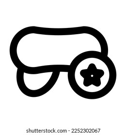 Icono plano del vector de juego favorito. Ilustración de emoji de juego favorito aislado