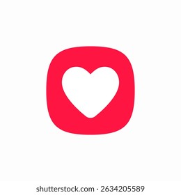 favorite heart button click icon sign vector