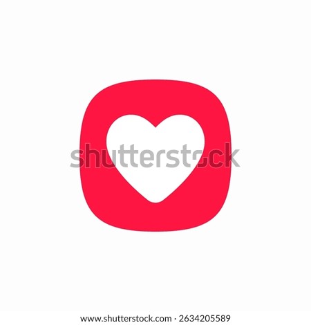 favorite heart button click icon sign vector