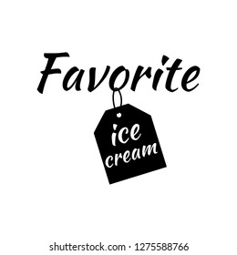 favorite ice cream. background. Wallpaper