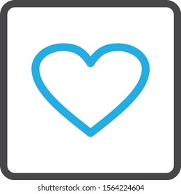 Favorite icon isolated on background
 

