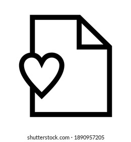 favorite icon or logo isolated sign symbol vector illustration - high quality black style vector icons
