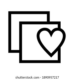 favorite icon or logo isolated sign symbol vector illustration - high quality black style vector icons
