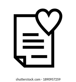 favorite icon or logo isolated sign symbol vector illustration - high quality black style vector icons
