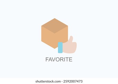 Favorite Icon Or Logo Isolated Vector Illustration