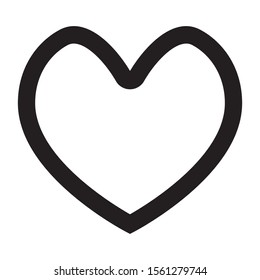 Favorite icon or love icon vector design