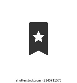 Favorite icon with outline style design vector sign