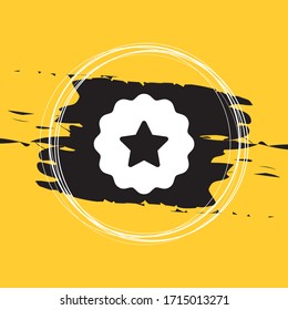 Icono Favoritos, Ilustración Del Vector De Iconos Estelares Eps10