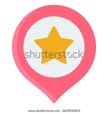Favorite icon symbol. Vector illustration.