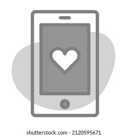 favorite Icon. User interface Vector Illustration, As a Simple Vector Sign and Trendy Symbol in Line Art Style, for Design and Websites, or Mobile Apps,