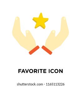 Favorite icon vector isolated on white background, Favorite transparent sign , question symbols