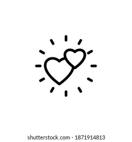 Favorite icon in vector. Logotype
