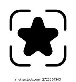 Vektorsymbol-Entwurfsgrafik mit den Lieblingssymbolen