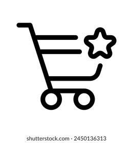 Icono de elementos favoritos Ilustración de diseño de Vector