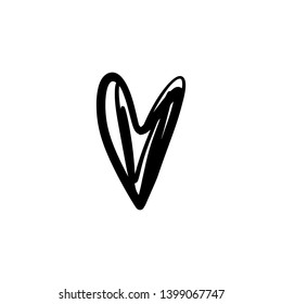 Favorite like isolated minimal heart icon. Heart line vector icon for websites and mobile stories. Good for logos and more
