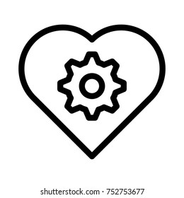 favorite line icon