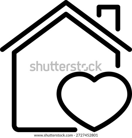 favorite line icon illustration vector