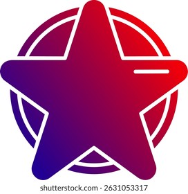 Favorite Line vector Icon Design