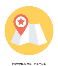 Favorite Location Vector Icon