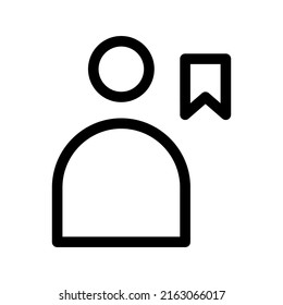 favorite man icon or logo isolated sign symbol vector illustration - high quality black style vector icons
