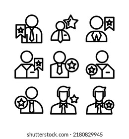 icono de man favorito o logotipo símbolo de signo aislado ilustración vectorial - Colección de iconos vectoriales de estilo negro de alta calidad
