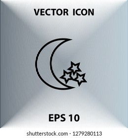 Favorite music, vector icon