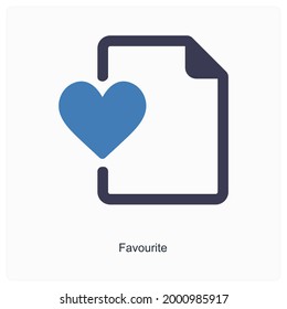 Favorite Page or Feedback Icon Concept