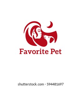 Favorite pet logo template
