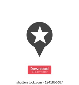 Favorite place icon