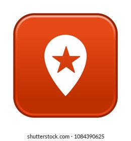 favorite place vector symbol