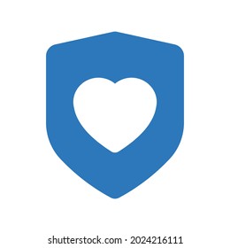 Icono de seguridad favorita.love,safe (ilustración vectorial)