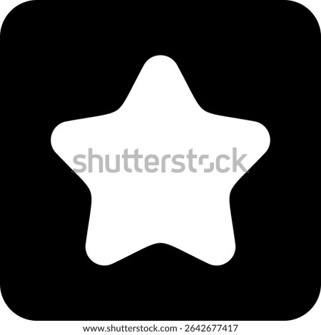 Favorite Semi Solid Icon Design