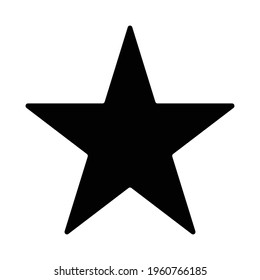 favorite star icon design vector