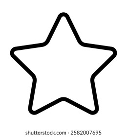 Favorite Star Icon for Shop E-Commerce