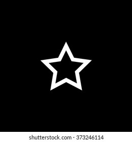 Favorite Star Thin Line Single Icon
