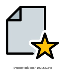 Favorite or Starred File