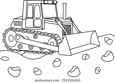 Farmers’ Favorite Tractor Coloring Sheet