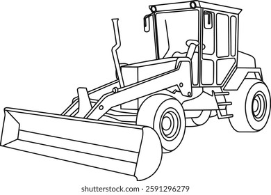 Farmers’ Favorite Tractor Coloring Sheet