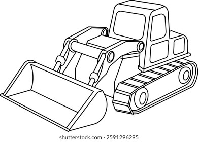 Farmers’ Favorite Tractor Coloring Sheet