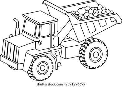 Farmers’ Favorite Tractor Coloring Sheet