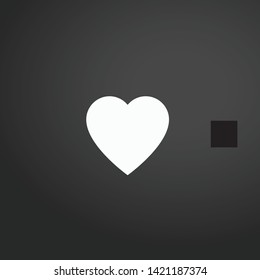 Favorite vector icon. Favorite concept stroke symbol design. Thin graphic elements vector illustration, outline pattern for your web site design, logo, UI. EPS 10.