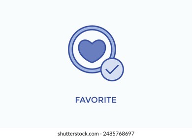 Favorite Vector Icon Or Logo Illustration
